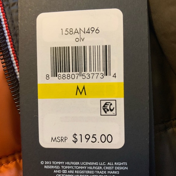 NWT Tommy Hilfiger Puffer Jacket - Picture 3 of 7